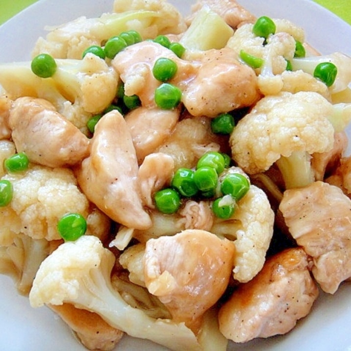 カリフラワーと鶏むね肉の中華炒め煮 レシピ 作り方 By Mint74 楽天レシピ カリフラワーと鶏むね肉の中華炒め煮 レシピ 作り方 By Mint74 楽天レシピ